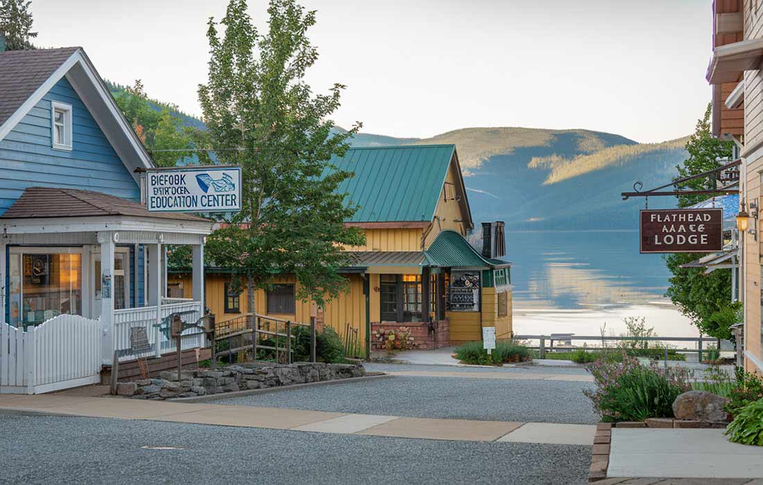 Hotels and Lodging at Bigfork Montana